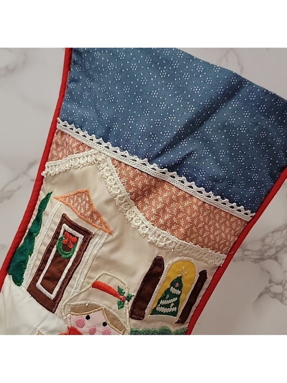 Vintage House of Hatten Christmas Stocking Caroler - Picture 3 of 9